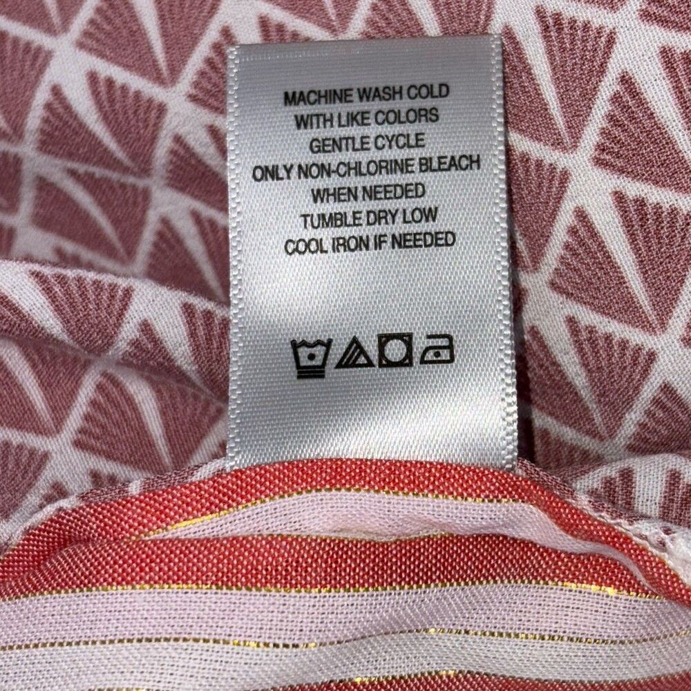 John Mark Spring Time Button Front Tunic Top Wome… - image 8